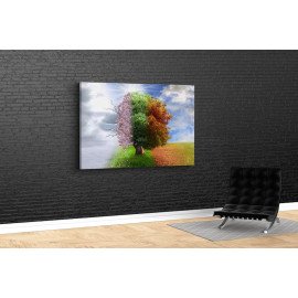 Картина Дерево чотири пори року 51x34 см (703)