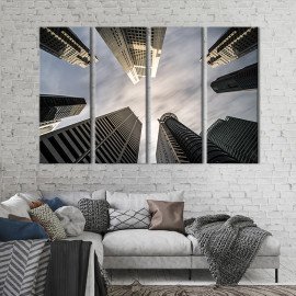 Картина Дахи високих хмарочосів 89x53 см (385-41)