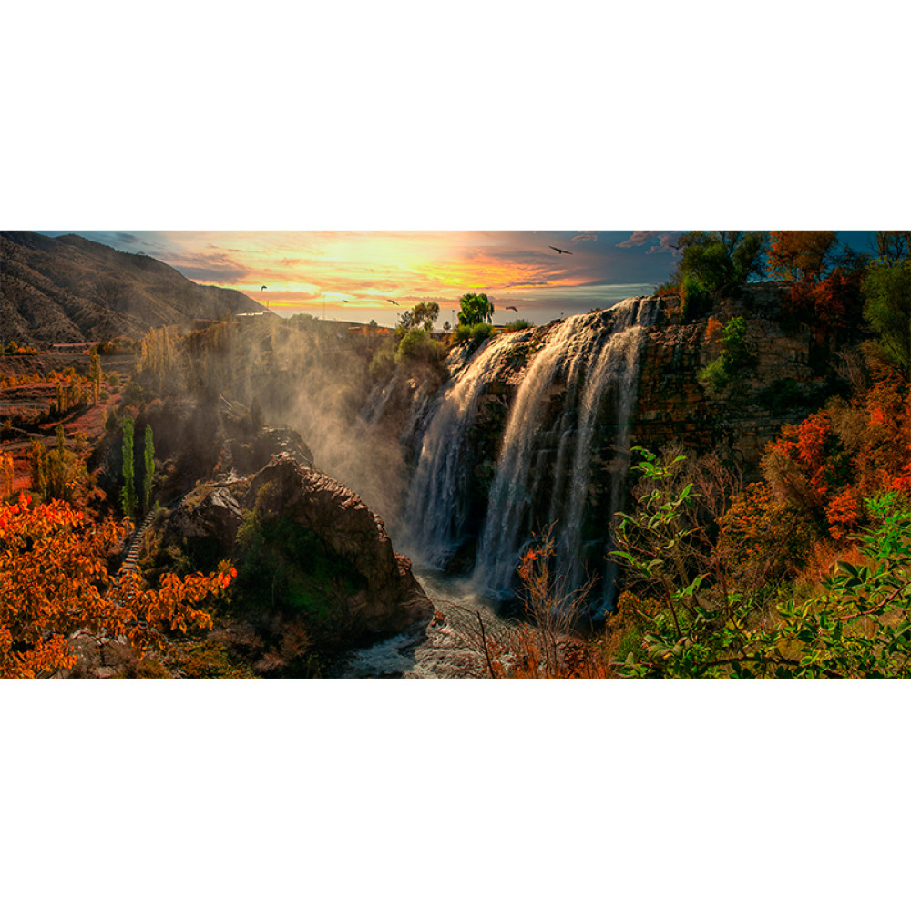 Фотошпалери флізелінові Великий водоспад (WP249)