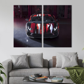 Картина Яскрава Lamborghini Aventador S - Yamamoto 71x51 см (1268-2)