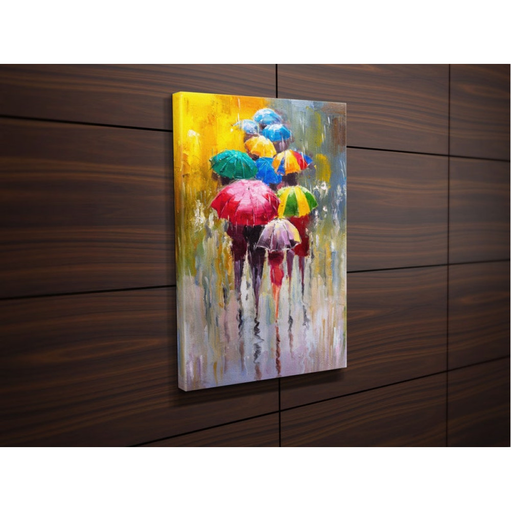 Картина дитячу Кольорові парасольки 51x34 см (590)