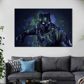 Картина на полотні Black Panther 51x34 см (666-1)