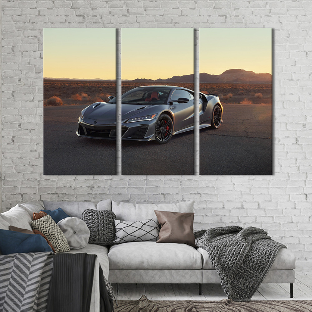 Картина Стильний суперкар Acura NSX Type S 128x81 см (1278-31)