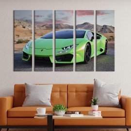 Картина Крутий автомобіль Lamborghini Aventador 87x50 см (125-51)