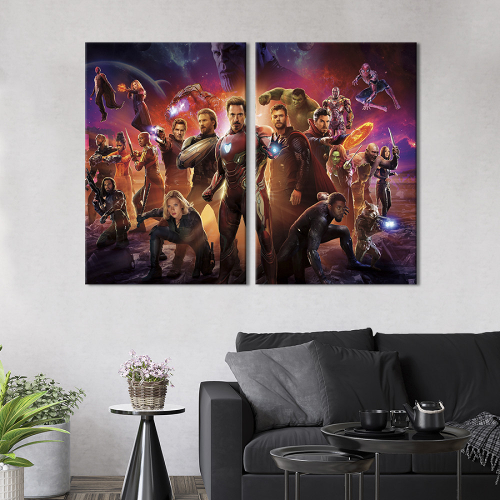 Картина Avengers: Infinity War 71x51 см (683-2)