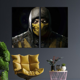 Картина Scorpion Mortal Kombat 111x81 см (1443-2)