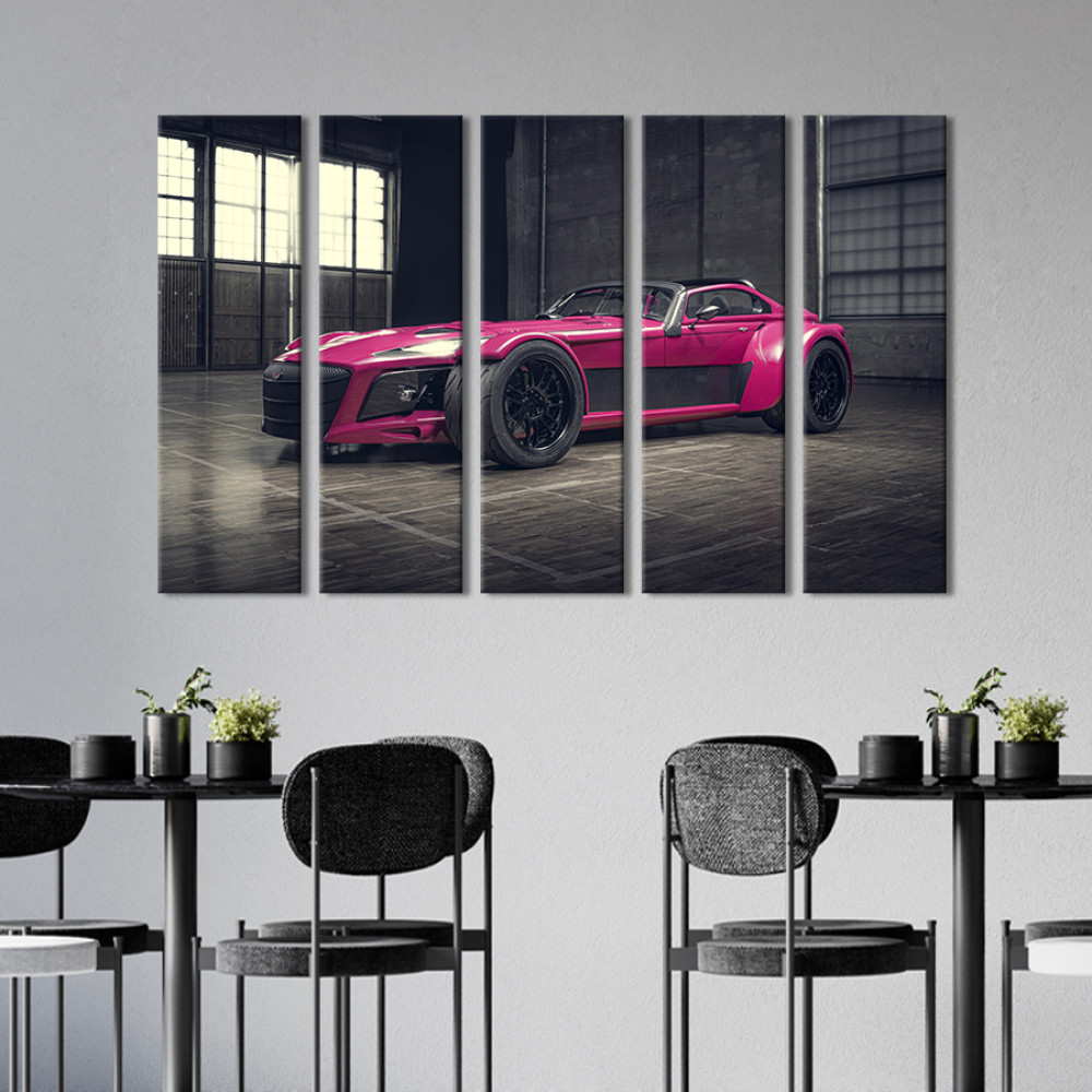 Картина Стильне яскраве авто Donkervoort D8 GTO Individual 87x50 см (1383-51)