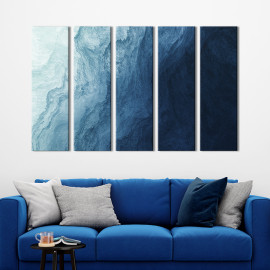 Картина Красива морська абстракція 87x50 см (58-51)
