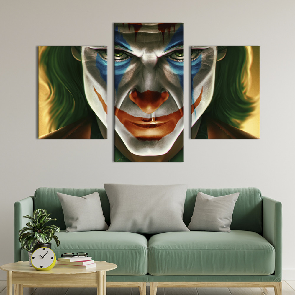 Картина на полотні Joker Joaquin Phoenix 66x40 см (720-32)