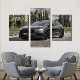 Картина Потужна модель авто Audi RS Q8 66x40 см (1376-32)