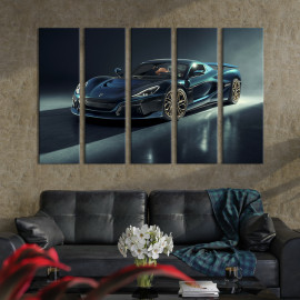 Картина Розкішне авто Rimac Nevera 87x50 см (1390-51)