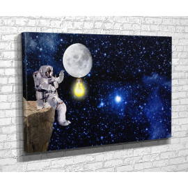 Картина Самотній астронавт 51x34 см (86(7)