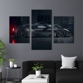 Картина Розкішний автомобіль Ford GT Liquid Carbon 66x40 см (1258-32)