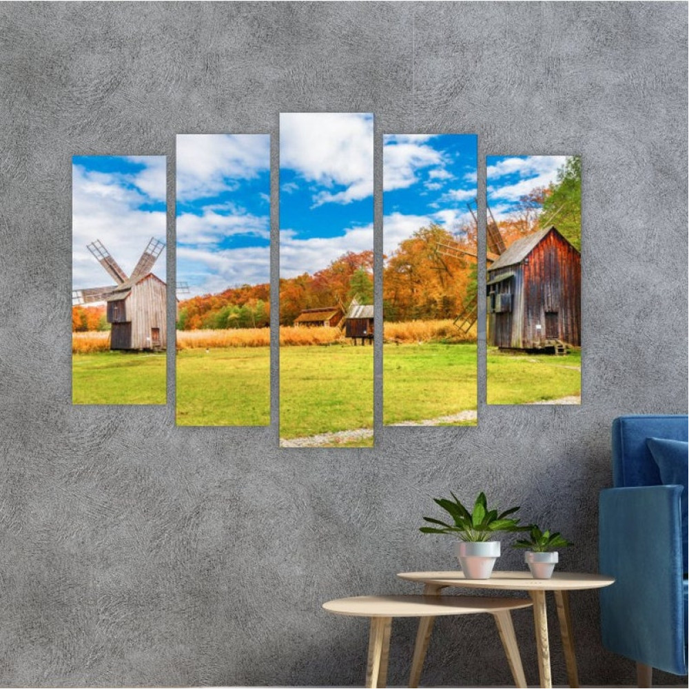 Картина Вітряки 112x68 см (M5_M_410)