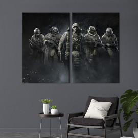 Картина Команда Tom Clancy's Ghost Recon Breakpoint 71x51 см (1521-2)