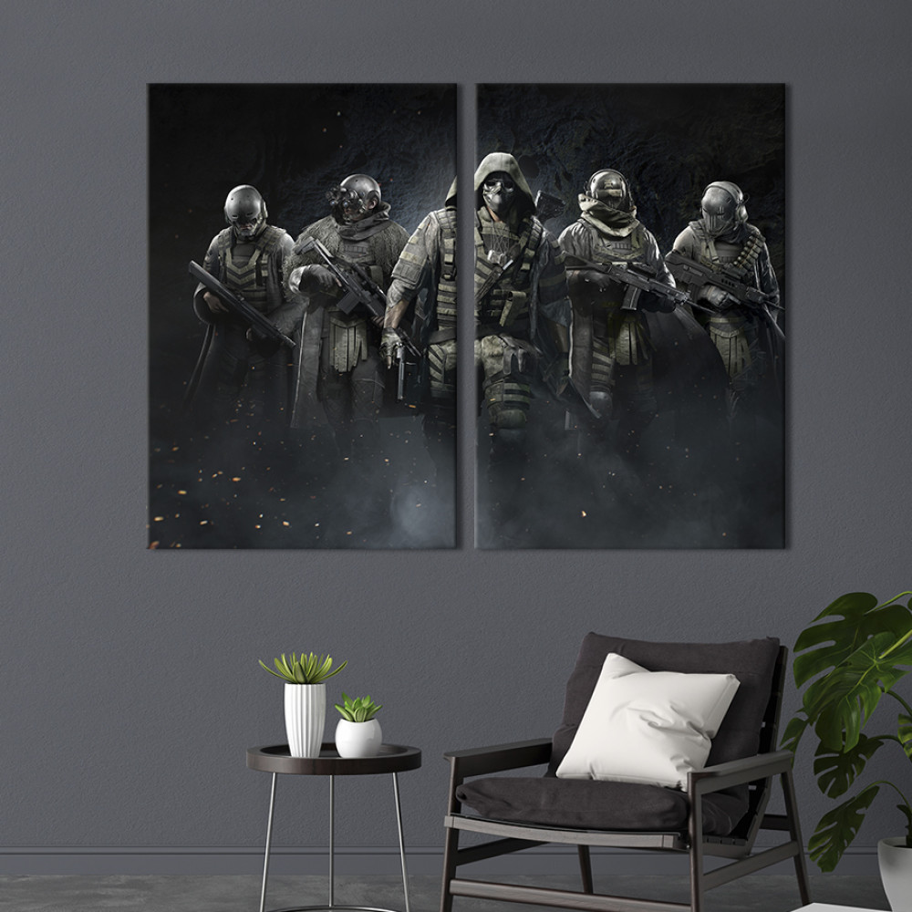 Картина Команда Tom Clancy's Ghost Recon Breakpoint 111x81 см (1521-2)