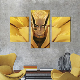 Картина на полотні Naruto Baryon Mode 66x40 см (731-32)