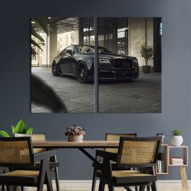Картина Бізнес-автомобіль Rolls-Royce Wraith 71x51 см (1399-2)