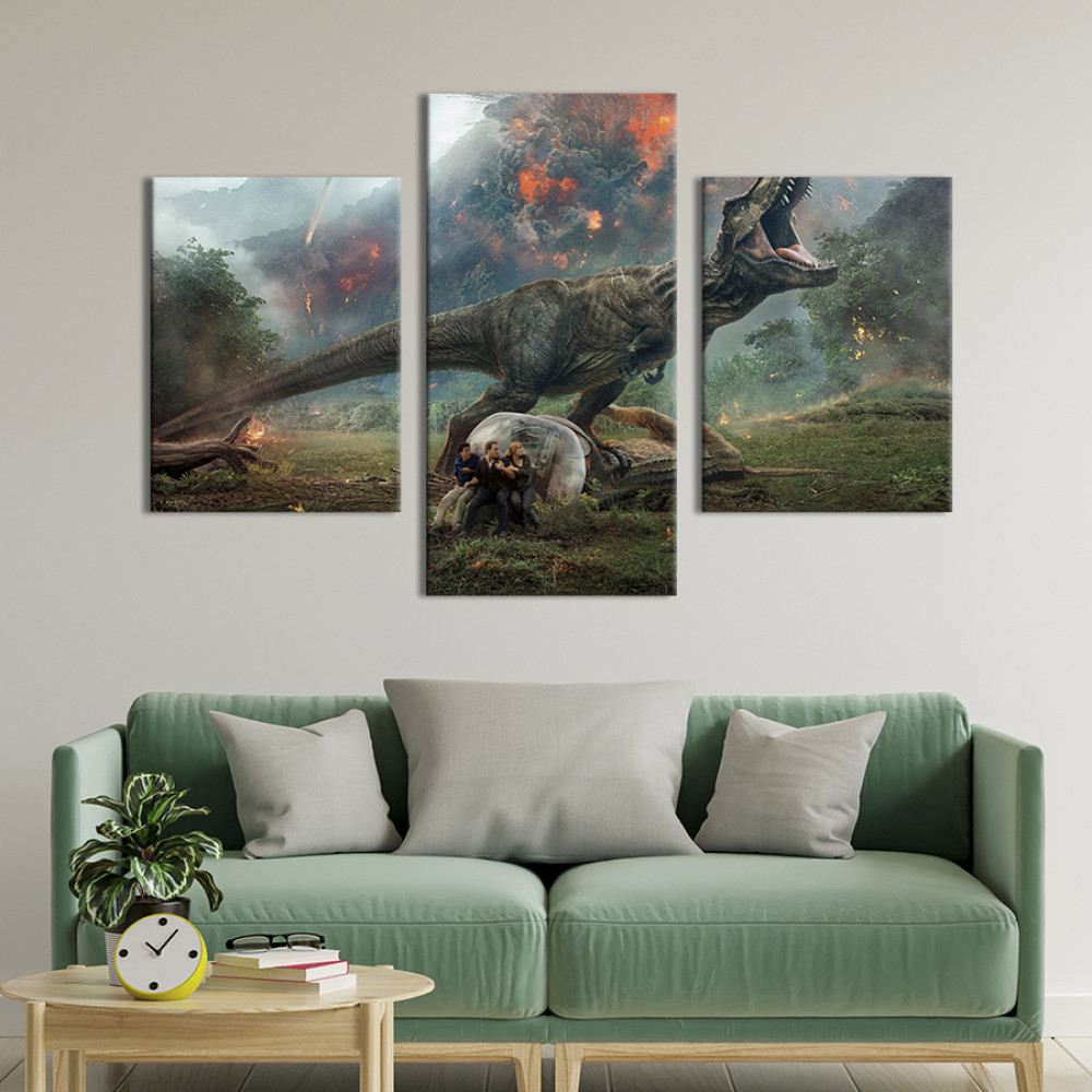 Картина Jurassic World: Fallen Kingdom 141x90 см (1493-32)