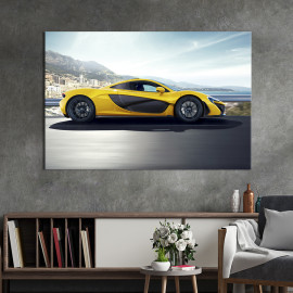 Картина Жовте авто McLaren P1 51x34 см (1370-1)