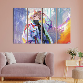 Картина Сучасна аніме дівчина 89x53 см (677-41)