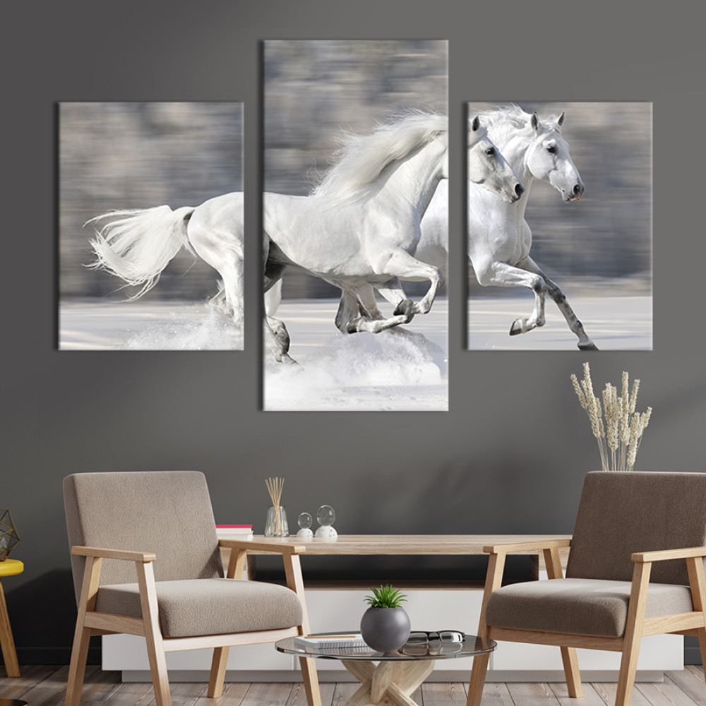 Картина Скакуни, що біжать 66x40 см (141-32)