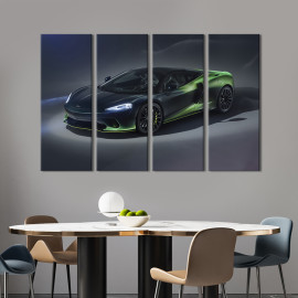Картина Стильний суперкар McLaren GT Verdant Theme 89x53 см (1358-41)