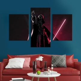 Картина на полотні Darth Vader 66x40 см (671-32)