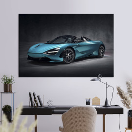 Картина Автомобіль McLaren 650S 122x81 см (1355-1)