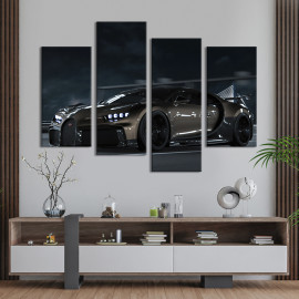 Картина Преміум-авто Бугатті 89x56 см (1302-42)