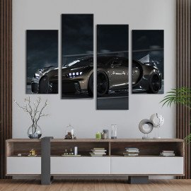 Картина Преміум-авто Бугатті 89x56 см (1302-42)