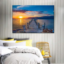 Картина На зустріч заходу сонця 51x34 см (5)