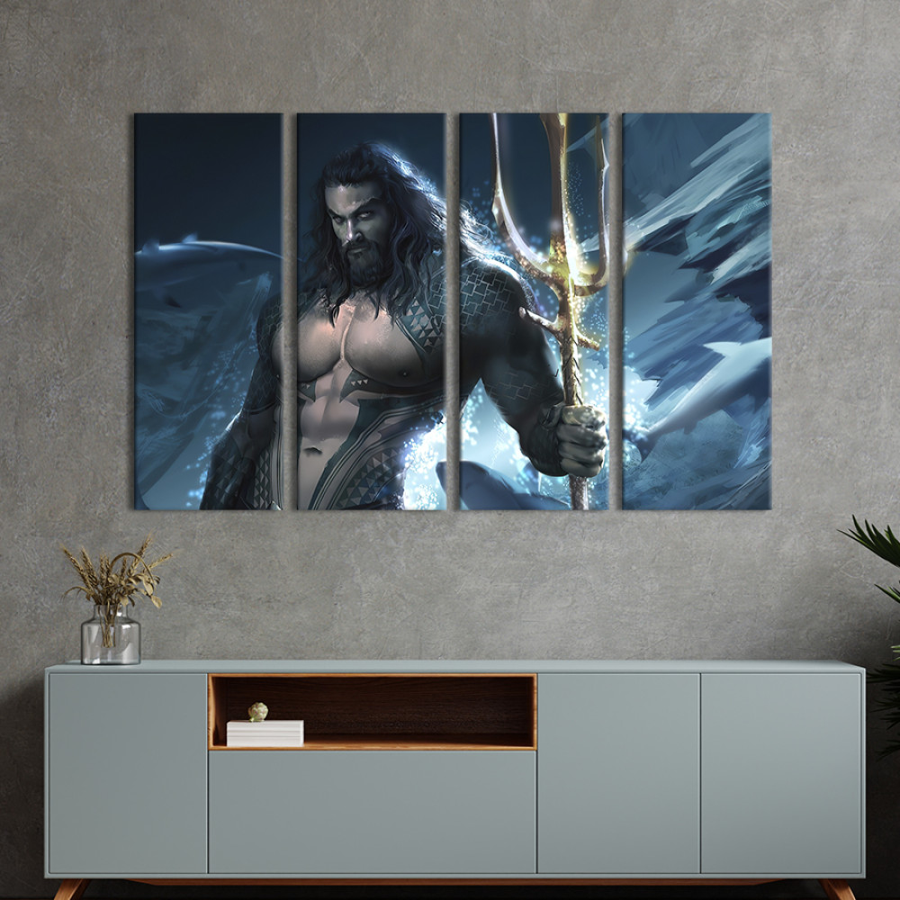 Картина Aquaman DC UNIVERSE 89x53 см (682-41)