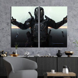 Картина Солдат майбутнього 71x51 см (1432-2)