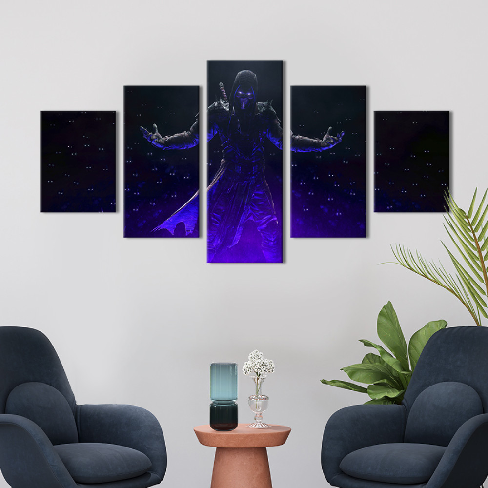 Картина Герой Mortal Kombat Нуб Сайбот 162x80 см (1503-52)