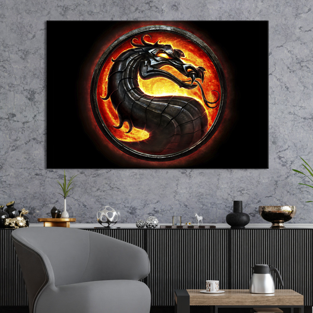 Картина на полотні Mortal Kombat 51x34 см (729-1)