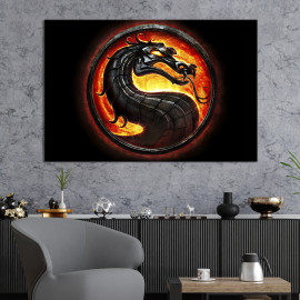 Картина на полотні Mortal Kombat 51x34 см (729-1)