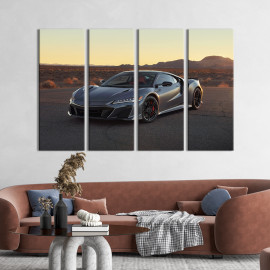 Картина Швидкий суперкар Acura NSX Type S 89x53 см (1278-41)