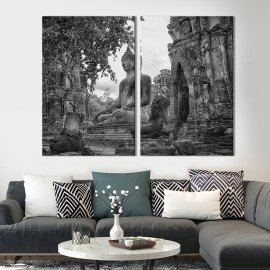 Картина Велика статуя Будди 111x81 см (82-2)
