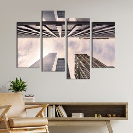 Картина Великі хмарочоси в Нью-Йорку 129x90 см (397-42)