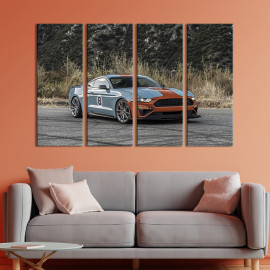 Картина Стильний спортивний автомобіль Mustang Roush Stage 89x53 см (1253-41)