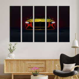 Картина Кабріолет Bentley Mulliner Bacalar 87x50 см (1289-51)