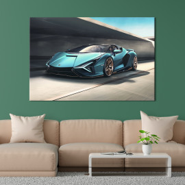 Картина Lamborghini Sian Roadster 51x34 см (1274-1)