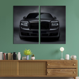 Картина Стильний Rolls-Royce Привид 71x51 см (1396-2)