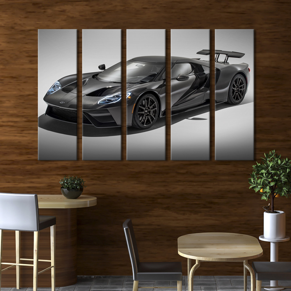 Картина Стильний спортивний автомобіль Ford GT 87x50 см (1259-51)