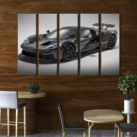 Картина Стильний спортивний автомобіль Ford GT 87x50 см (1259-51)