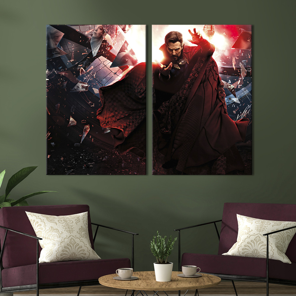 Картина Doctor Strange in the Multiverse of Madness 165x122 см (706-2)