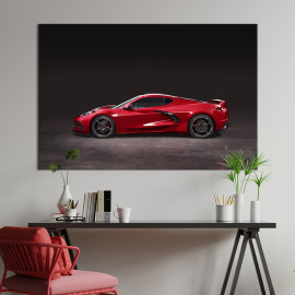 Картина Стильний Chevrolet Corvette 51x34 см (1261-1)