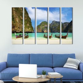 Картина Красива морська бухта Майя Бей 87x50 см (405-51)
