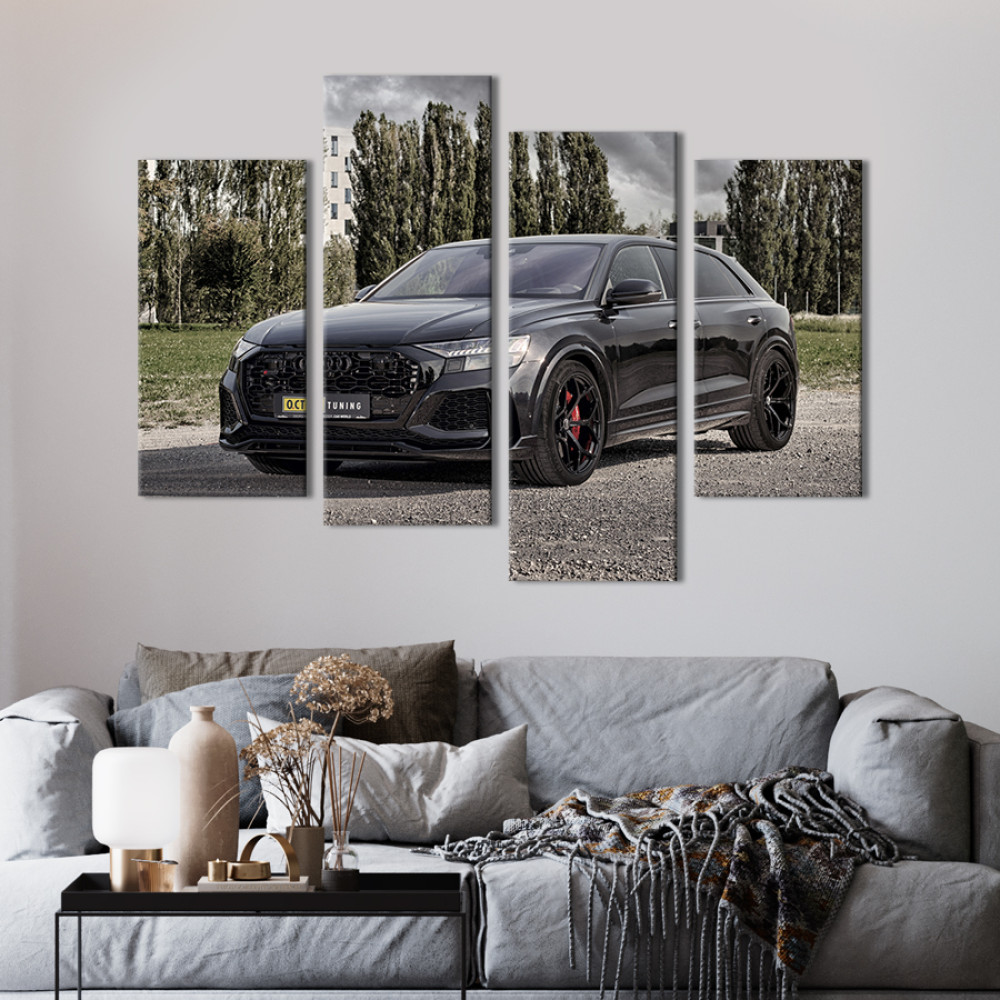 Картина Статусний автомобіль Audi RS Q8 149x106 см (1376-42)